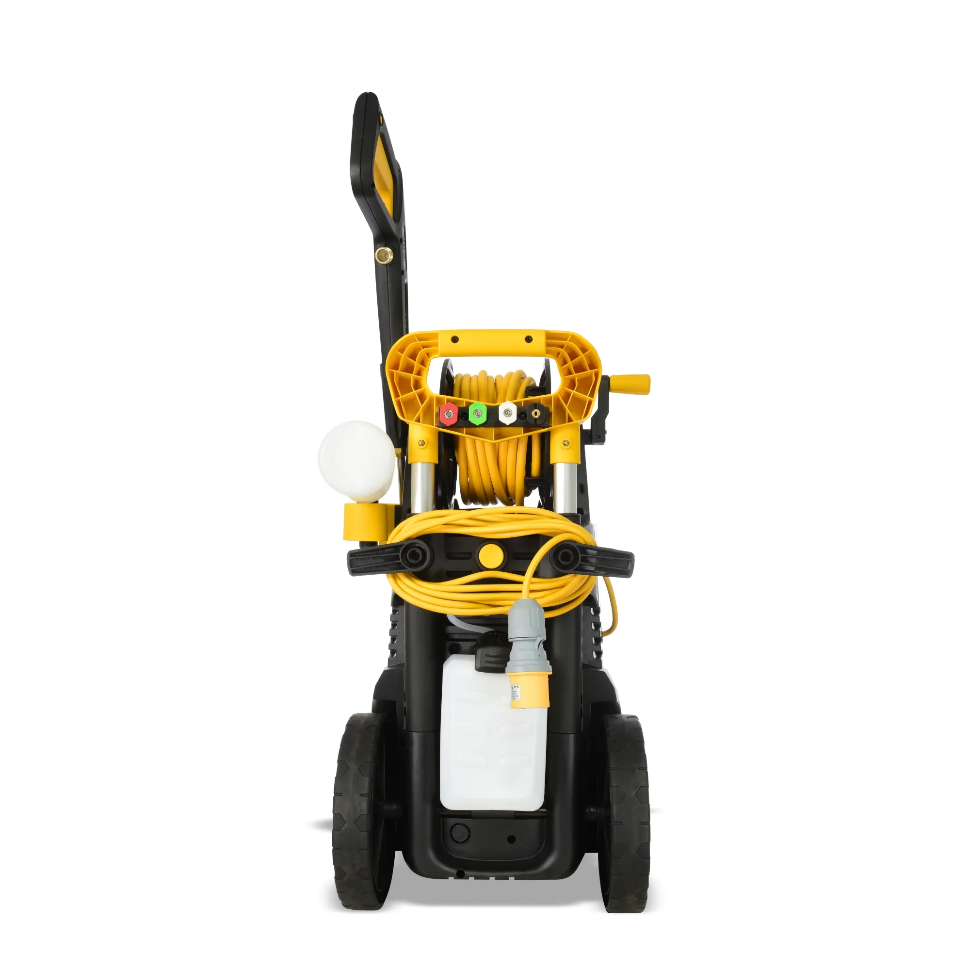V-TUF Electric Pressure Washer 110V 150 Bar 7L/min with Professional Accessories & 10m Hose Reel