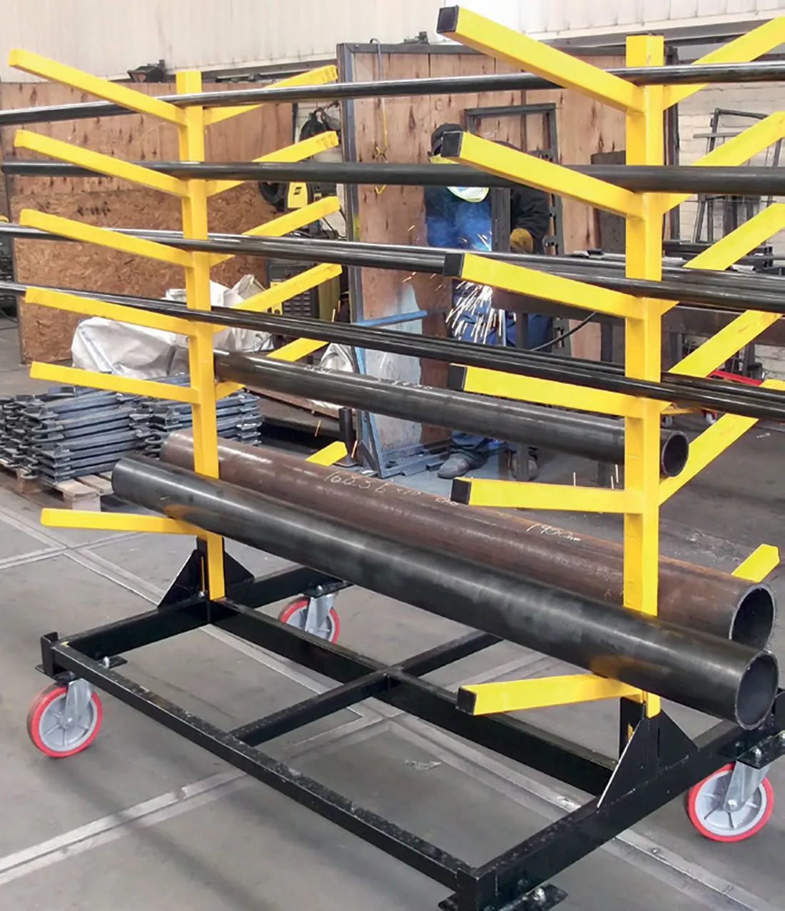 Mobile Pipe Rack