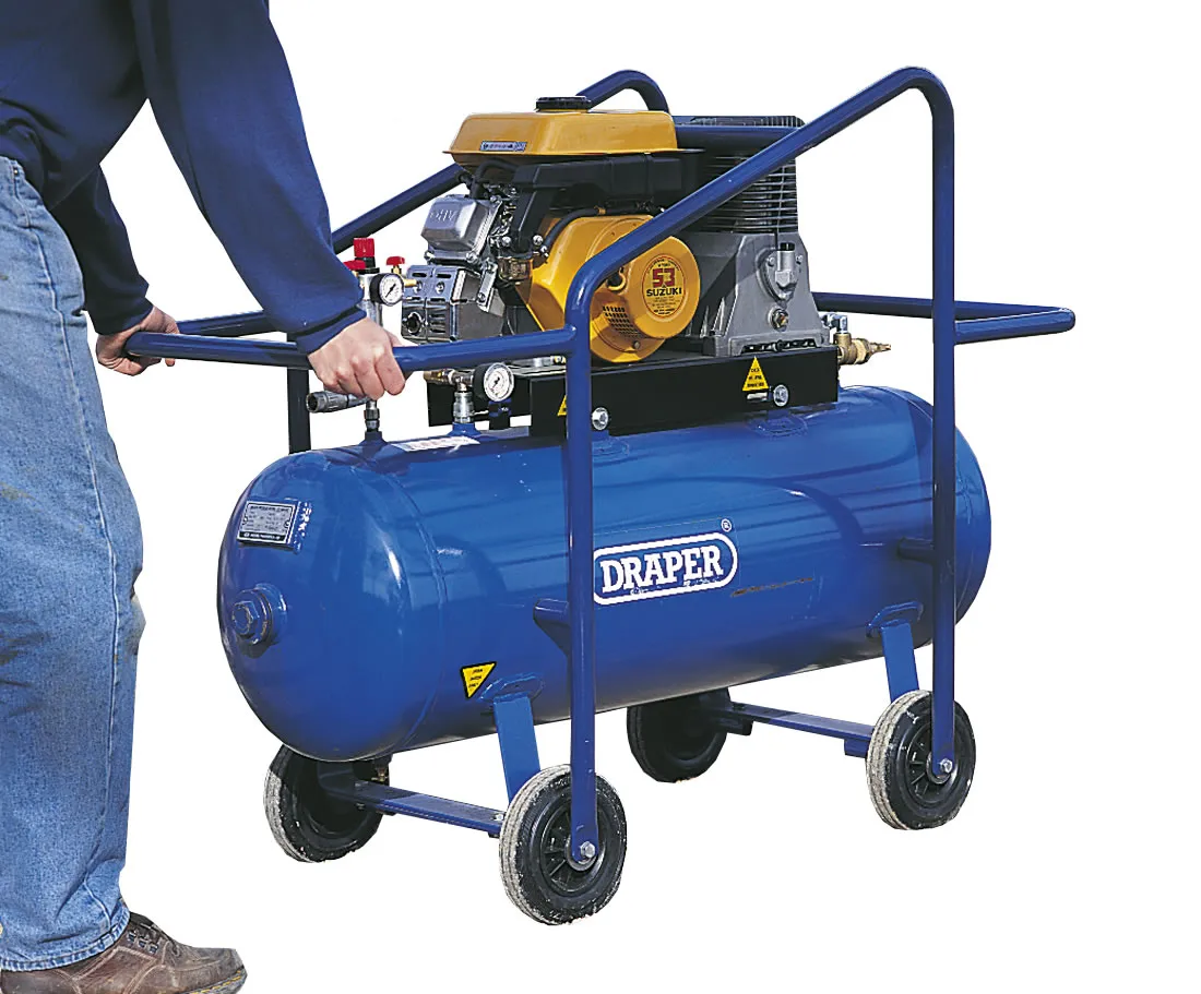 Portable Compressor 15cfm Petrol