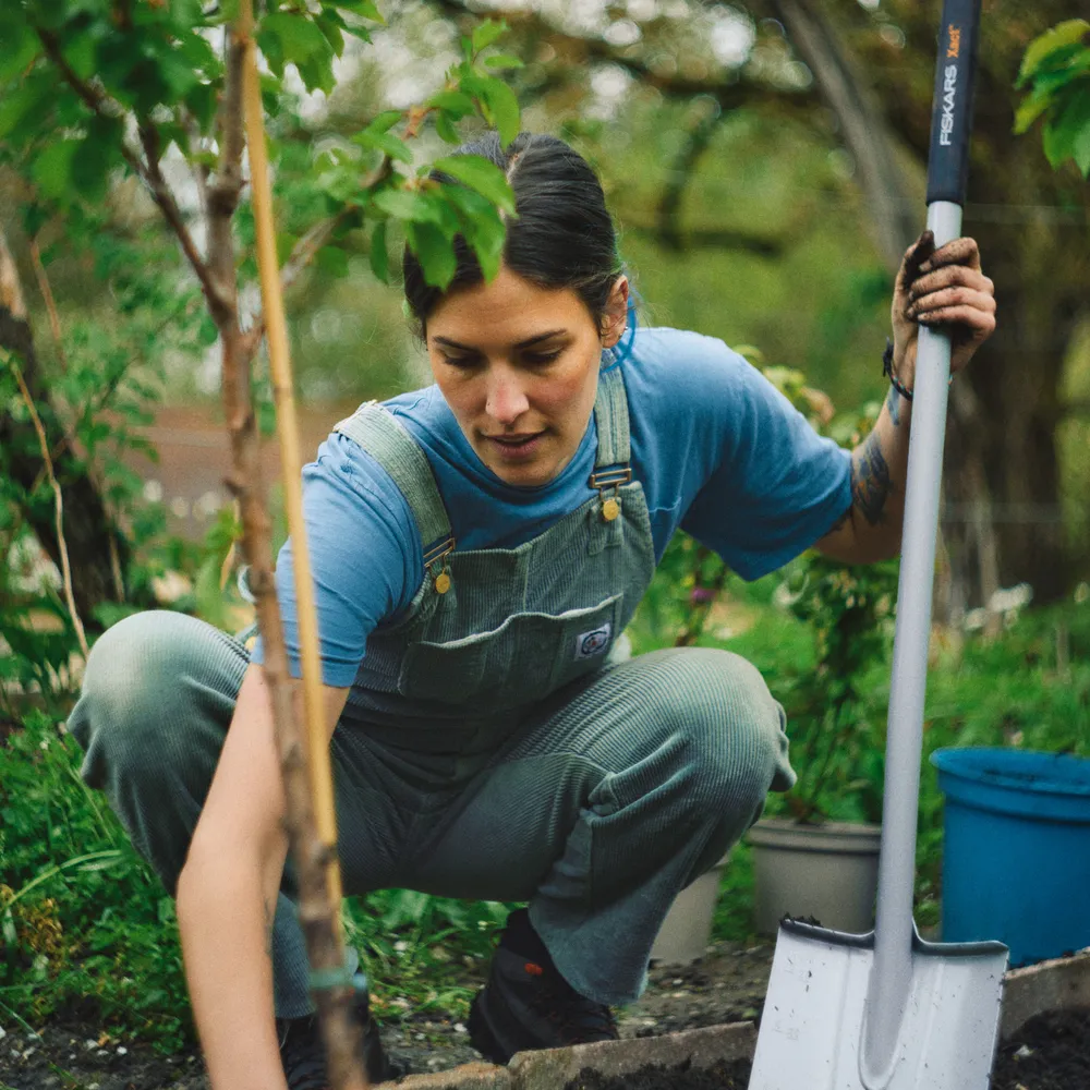 Fiskars Xact Telescopic Pointed Spade