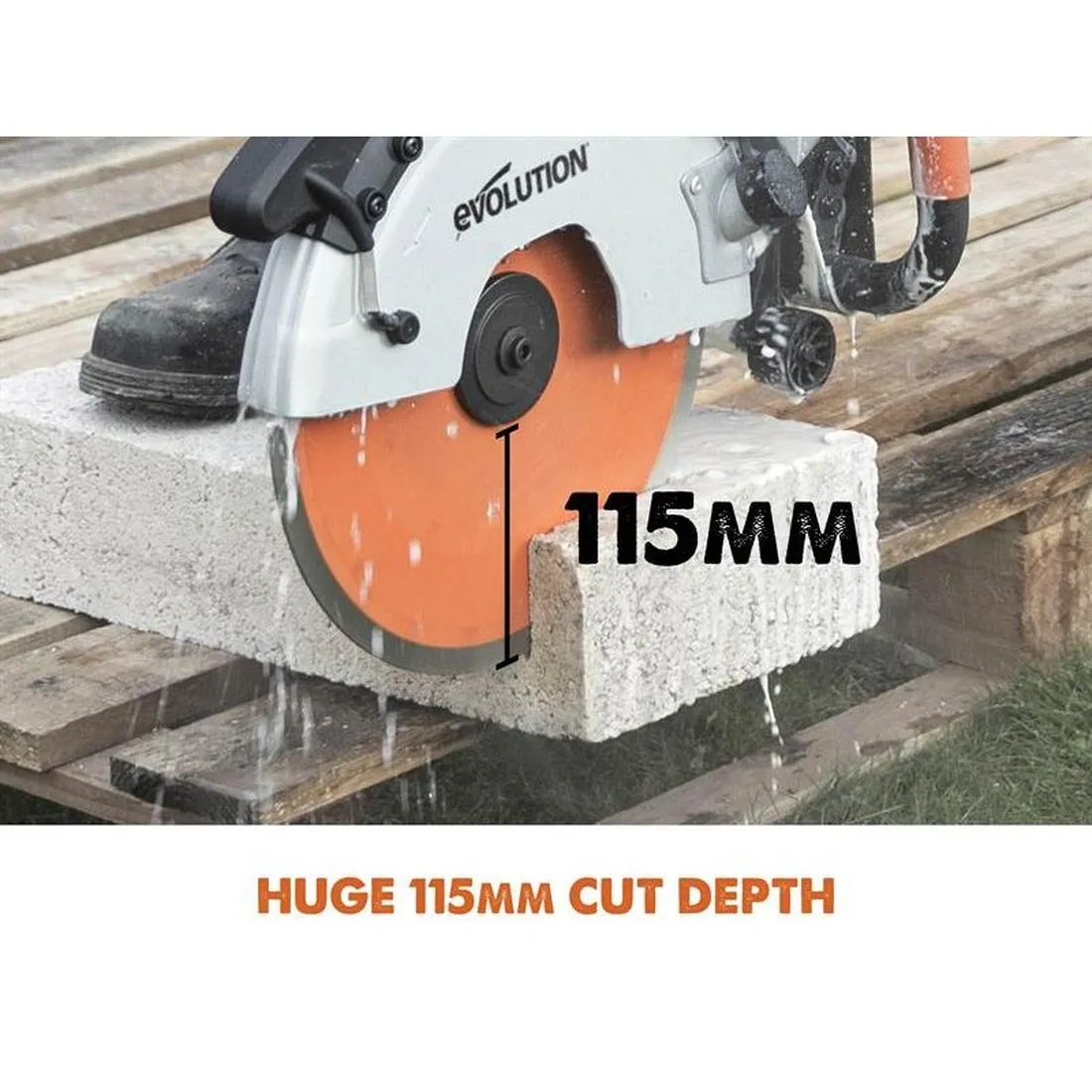 Evolution R300DCT 300mm Disc Cutter + Blade