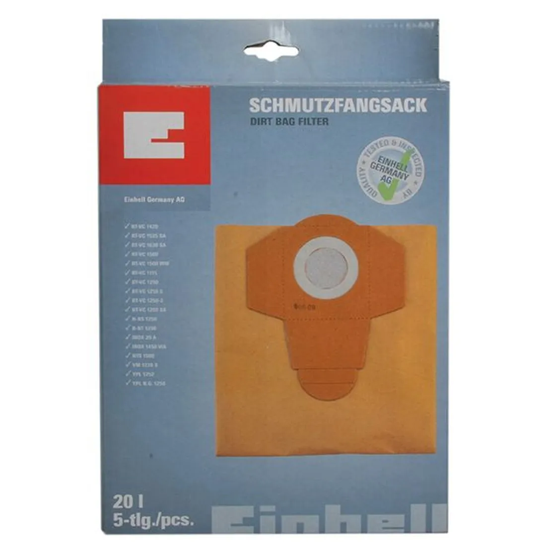 Einhell Dust Bags For Vacuums