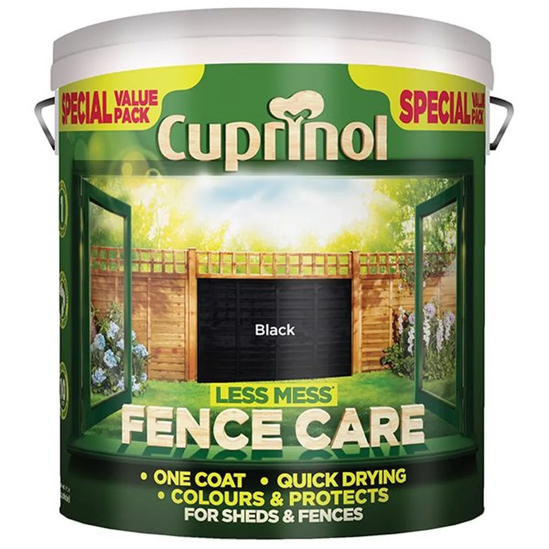 Cuprinol Less Mess Fence Care 6 litre