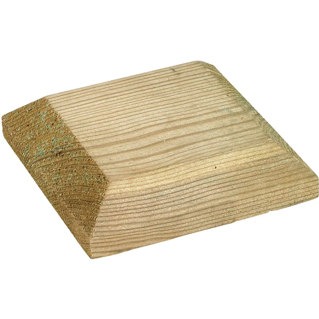 Post Cap Tanalised Green 100 x 100 x 16mm For 3in Post