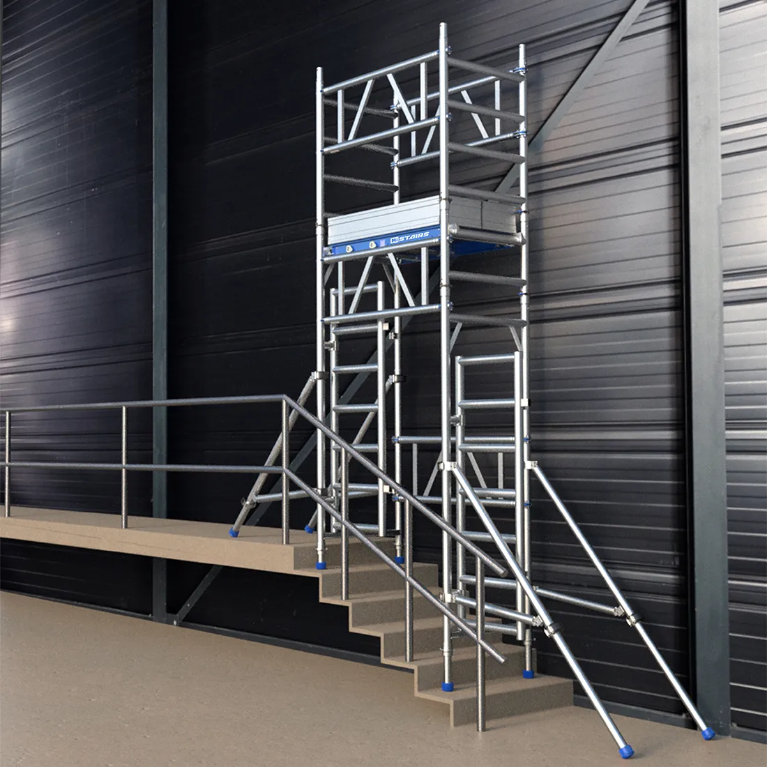 MiTower Stairs Hire Pack 4.7m Platform