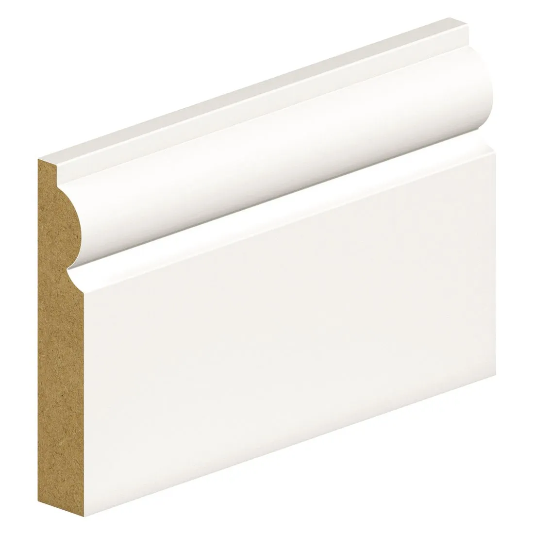 Primed MDF Torus Skirting 4.2m