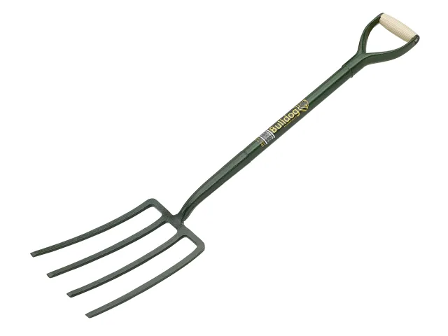 Bulldog Metal Trenching Fork with Wooden YD Handle