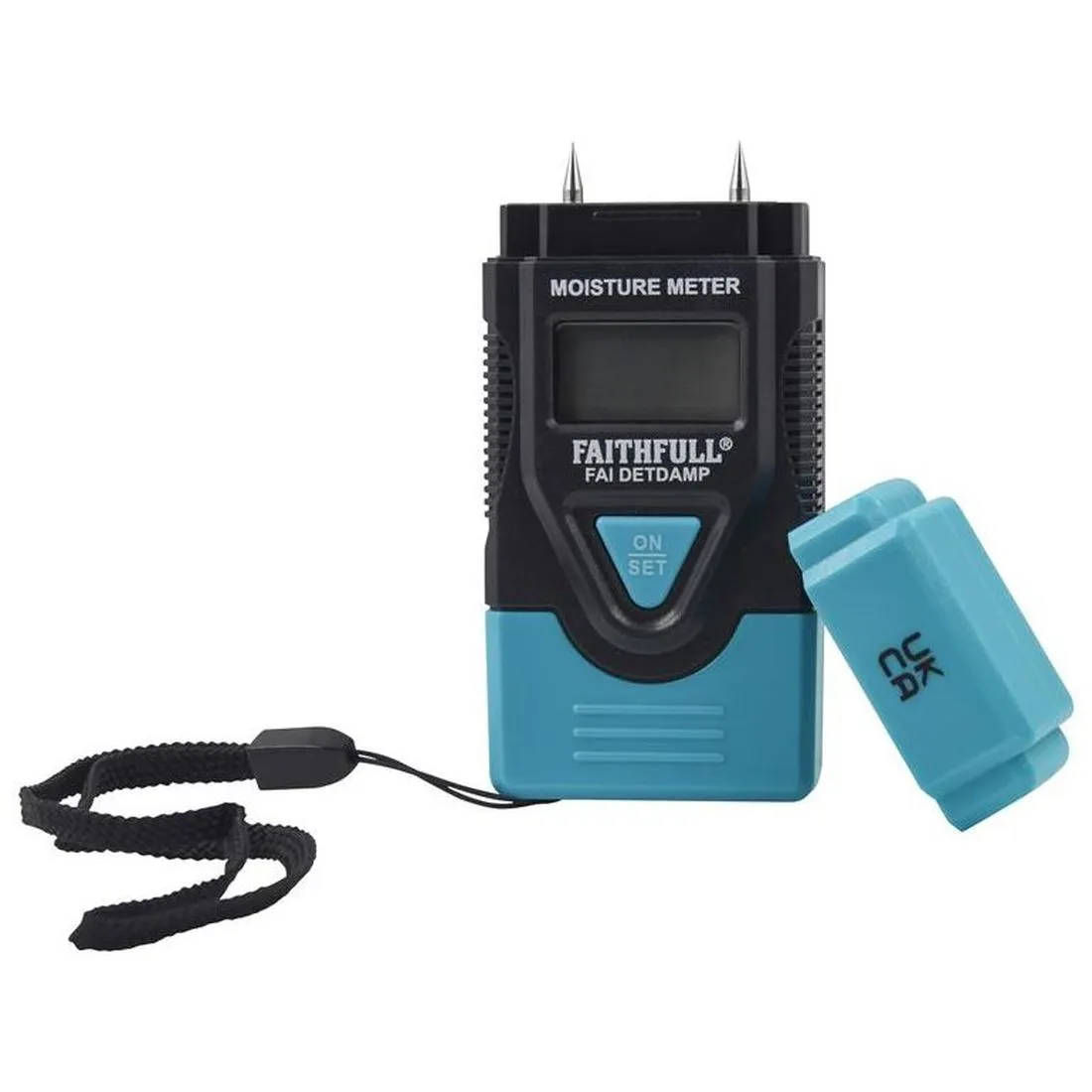 Faithfull Damp & Moisture Meter LCD Display