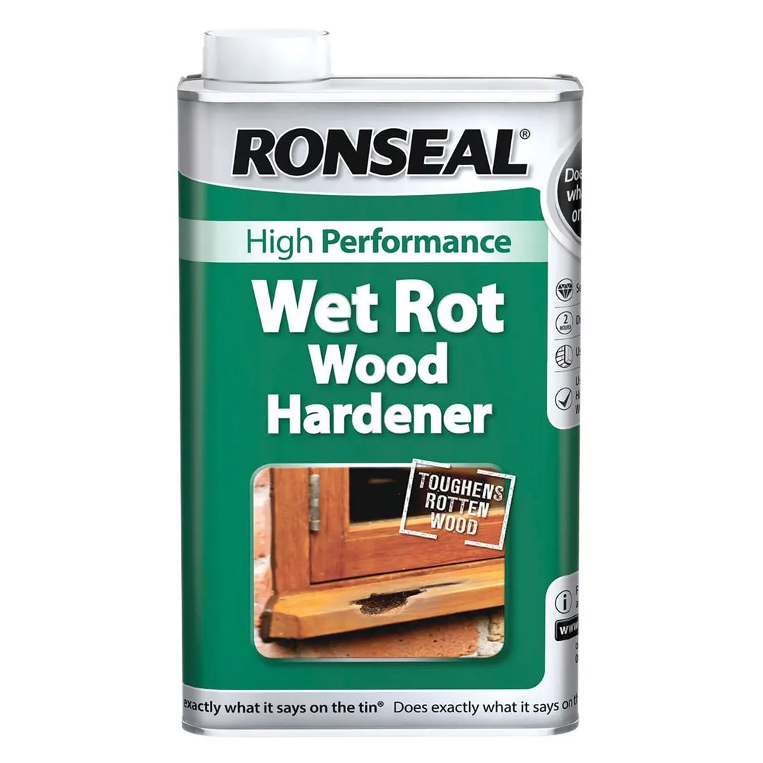 Ronseal Wet Rot Wood Hardener 500ml