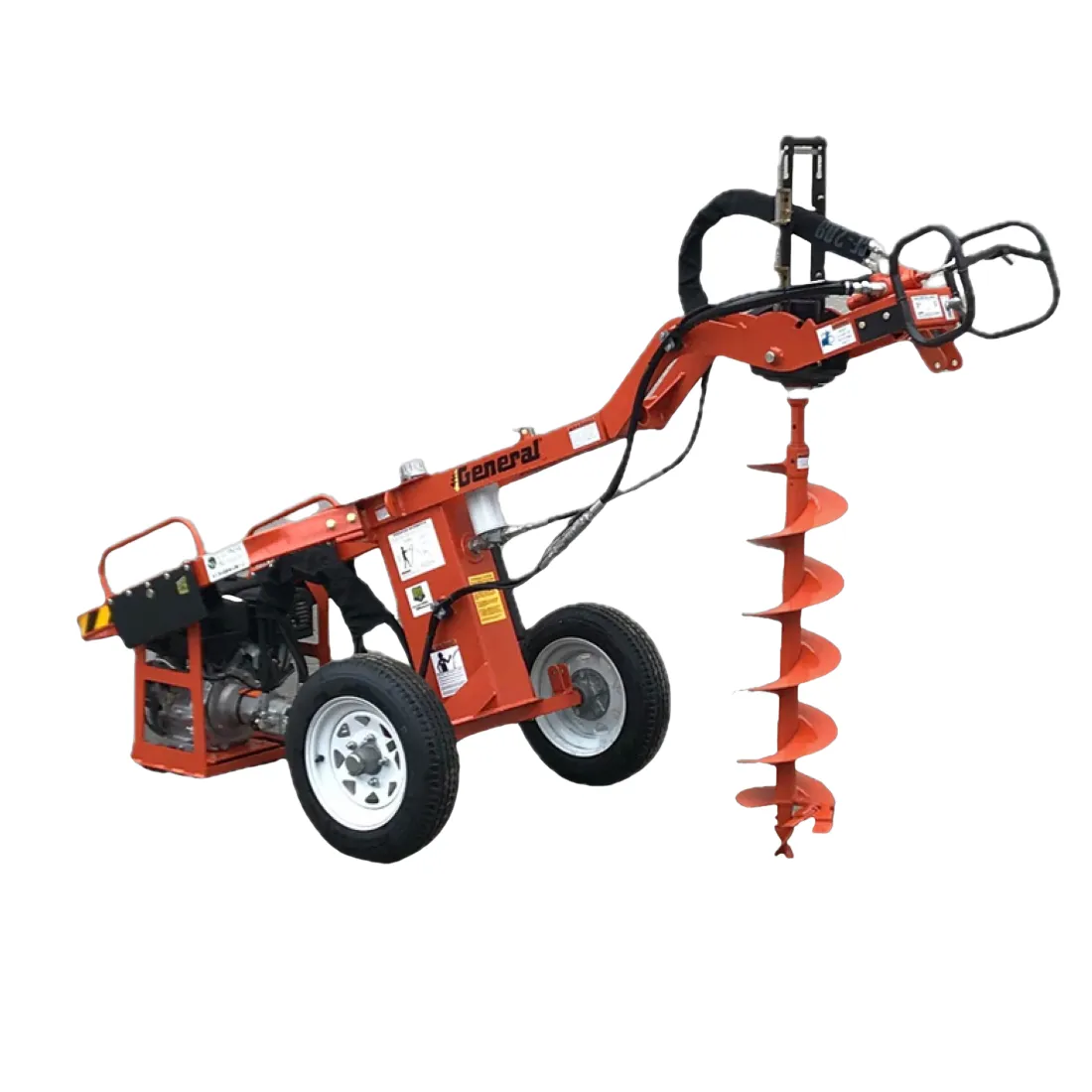 9.5Kw Petrol Hydraulic Post Hole Borer