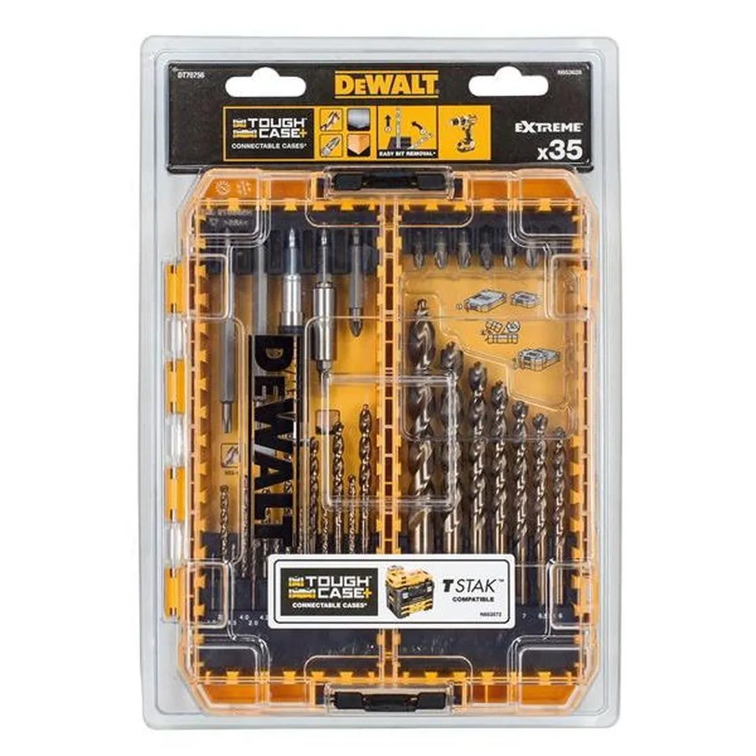 DEWALT DT70756 Mixed Drill & Bit Set, 35 Piece