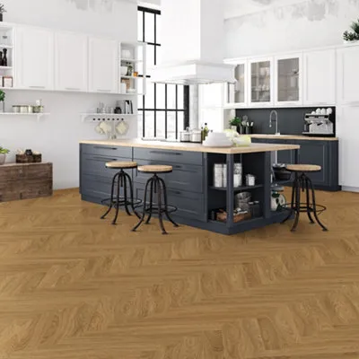 Kraus Weaveley Light Oak Effect Embossed Herringbone LVT 2.34m²