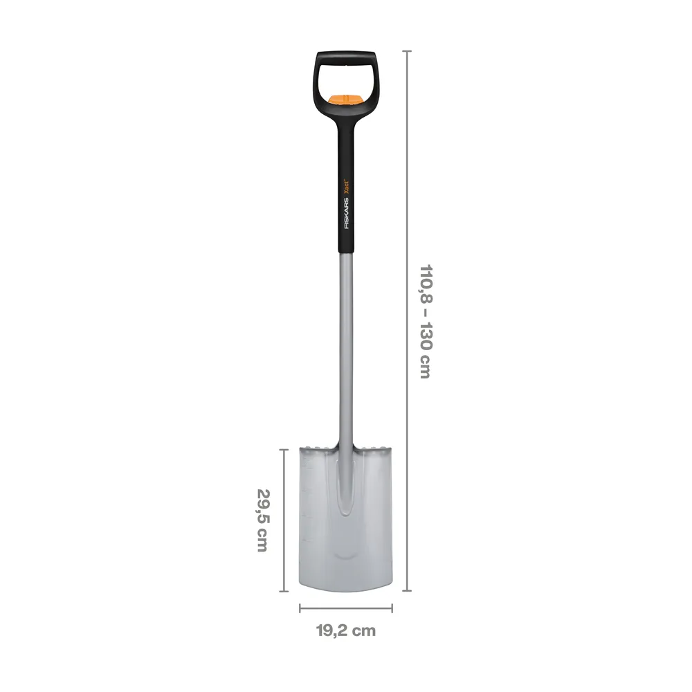 Fiskars Xact Telescopic Rounded Spade