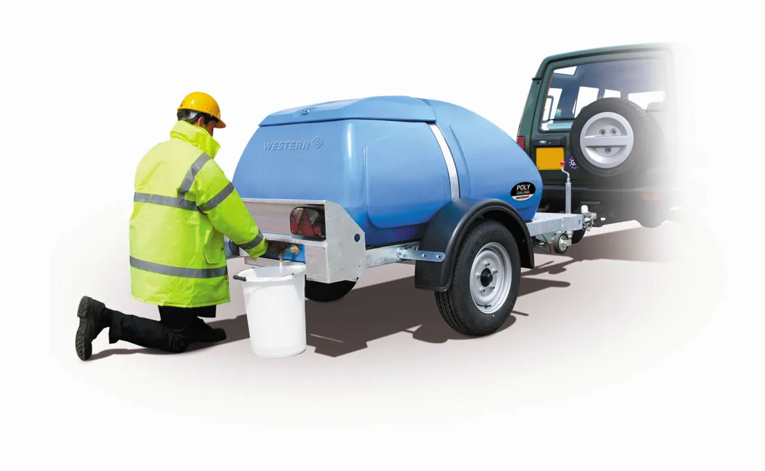 Towable Water Bowser 250 Gallon
