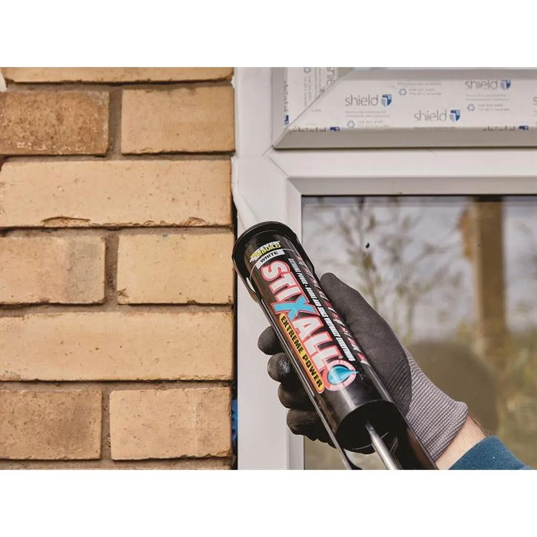 Everbuild Stixall Extreme Power Cartridge White 290ml