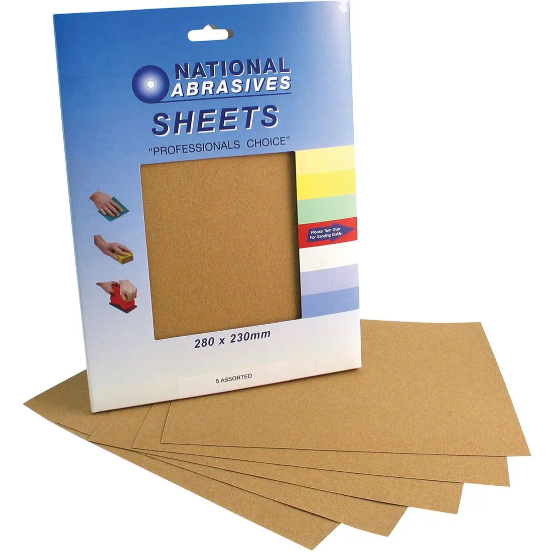 Glass Paper Pk5