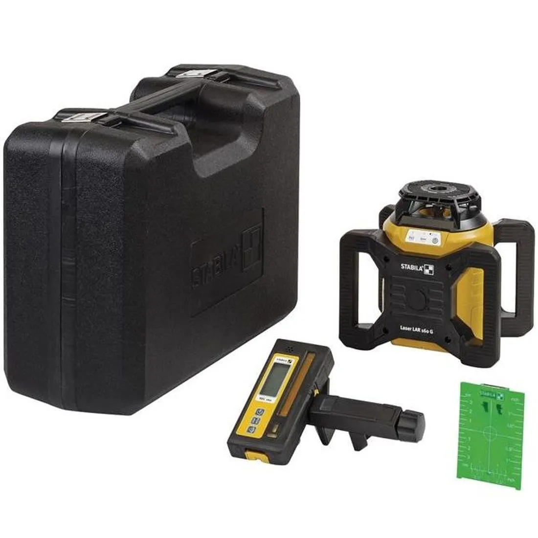 Stabila LAR 160 G Rotation Laser Set, 4 Piece