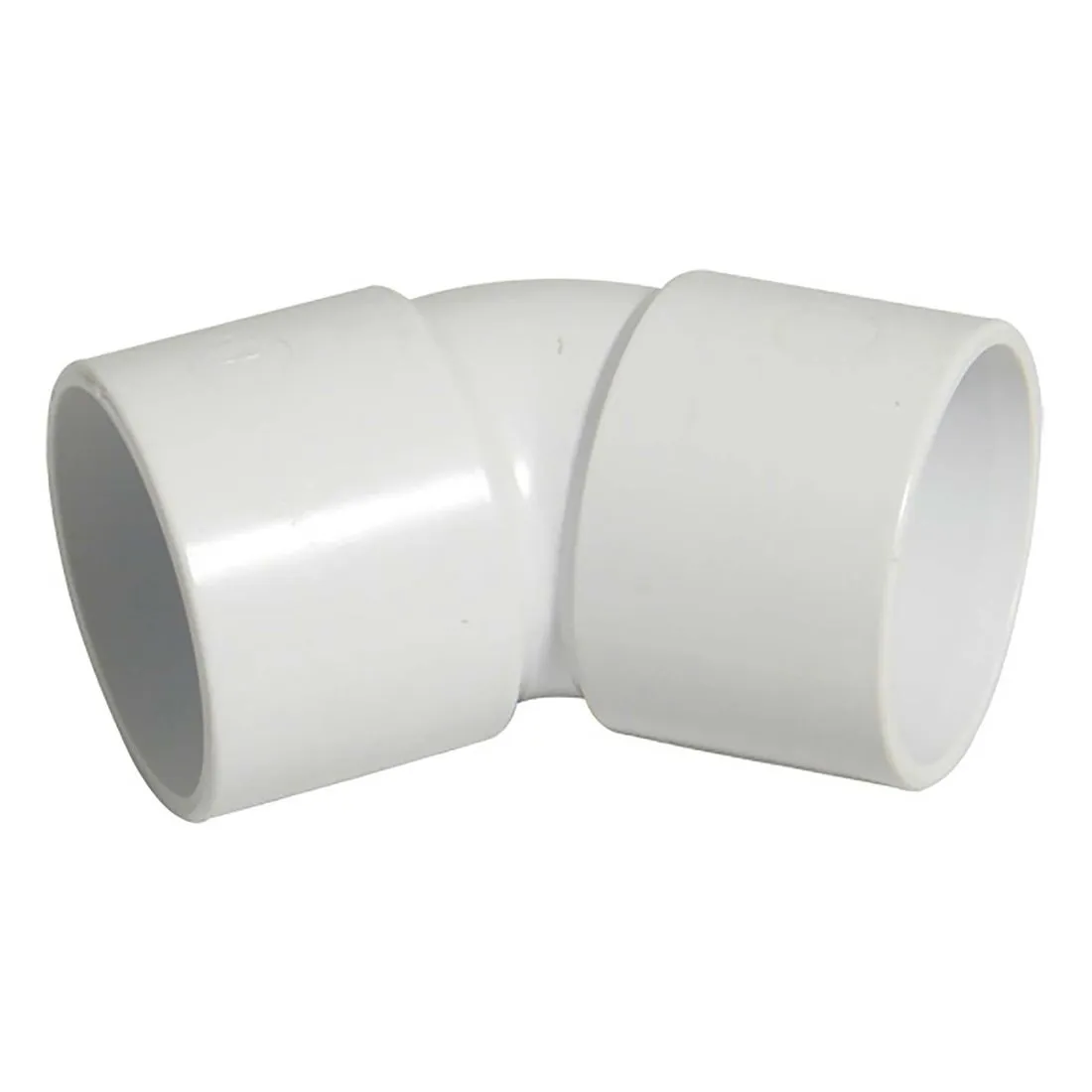 FloPlast 32mm White Solvent Weld 135 Degree Swept Bend