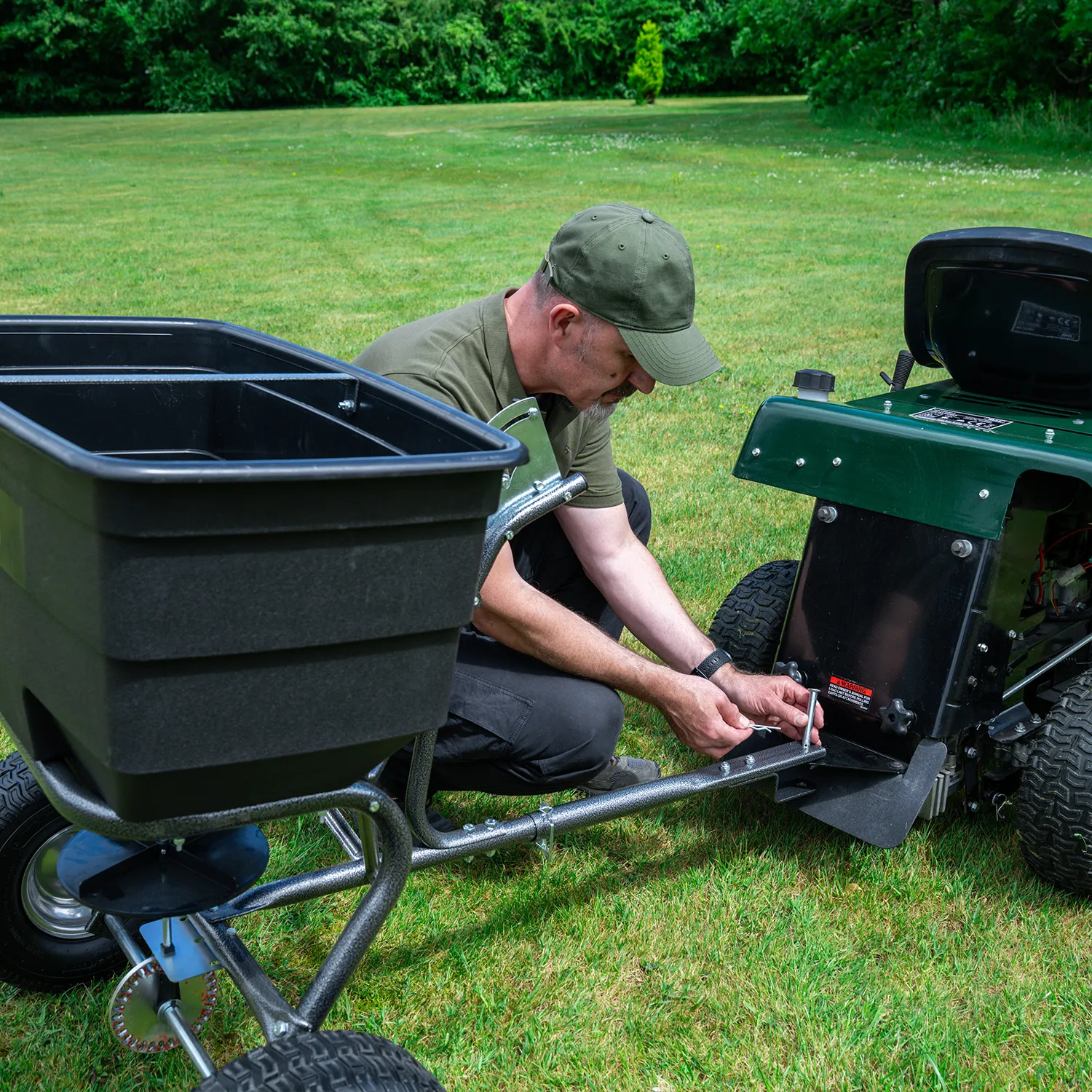 The Handy 80kg (175lb) Towed Broadcast Spreader