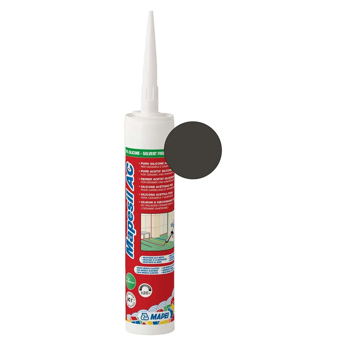 Mapei Mapesil AC Sealant Black 310ml