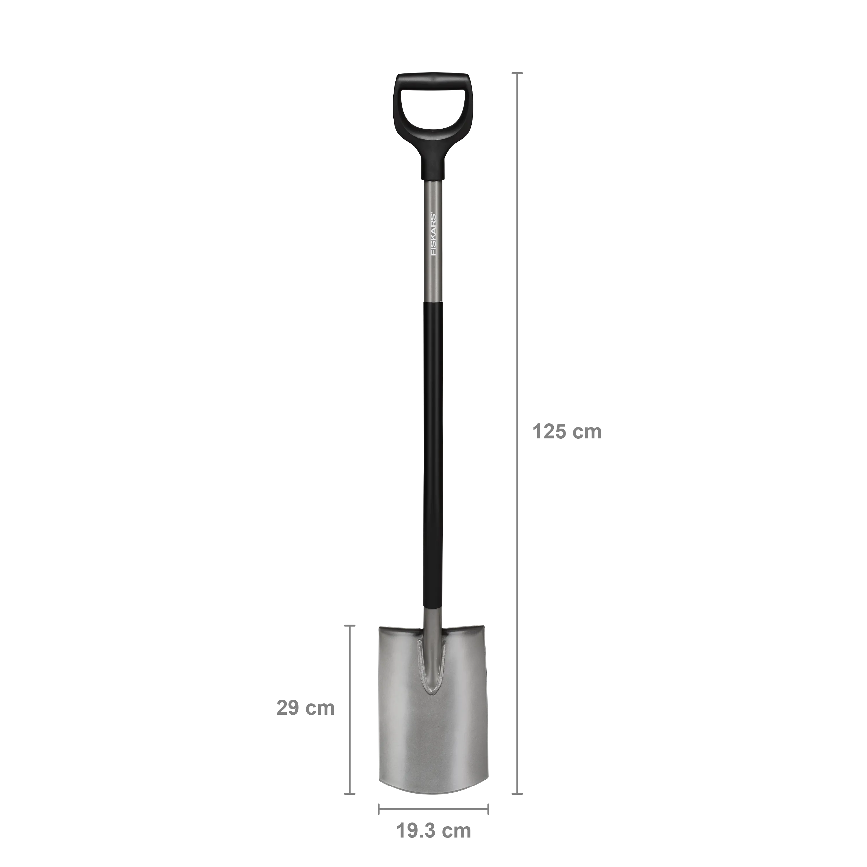 Fiskars Ergonomic Rounded Spade