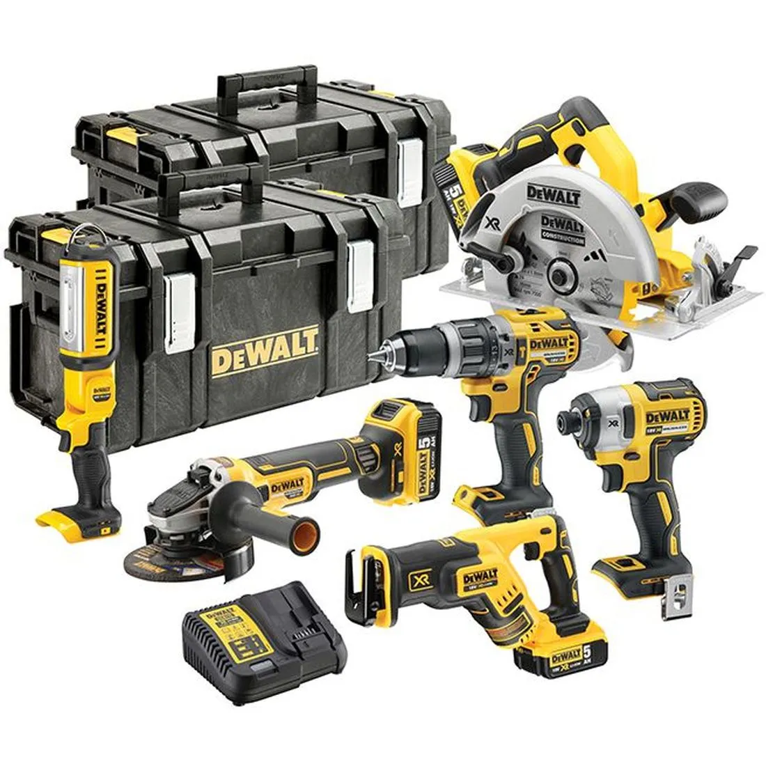 DEWALT DCK623P3 18V XR Brushless Kit, 6 Piece