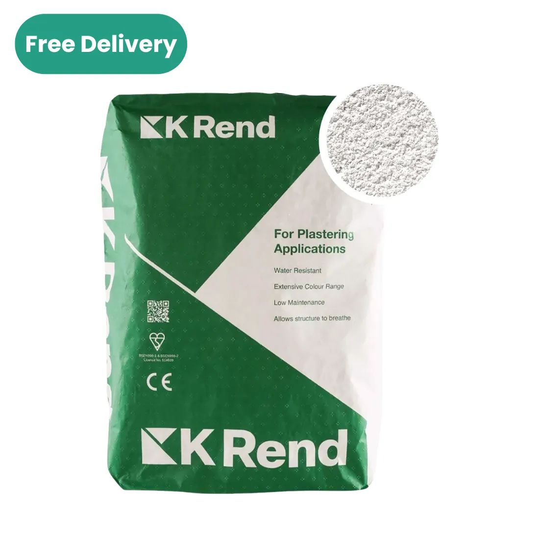 K Rend K1 Spray Render White 25kg