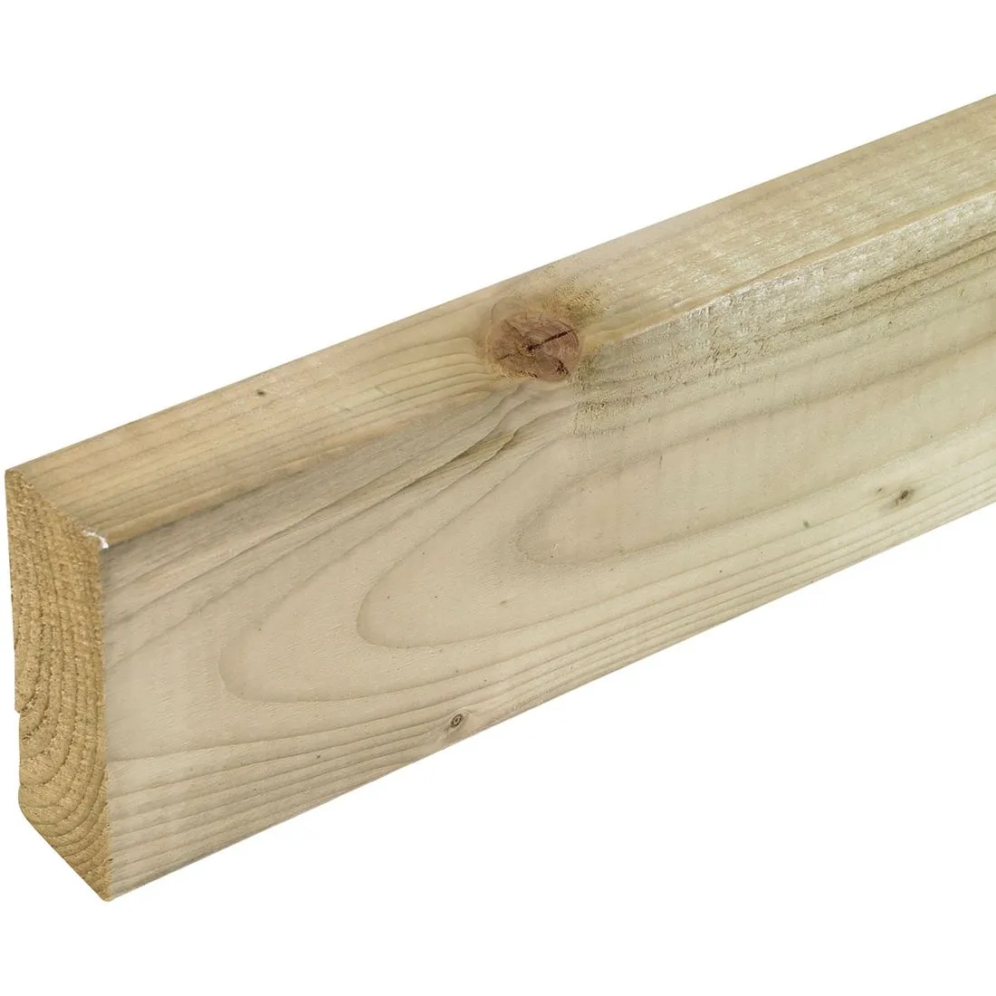 Sawn Treated Easi Edge 125 x 47mm 5x2in Kiln Dried C16 4.8m