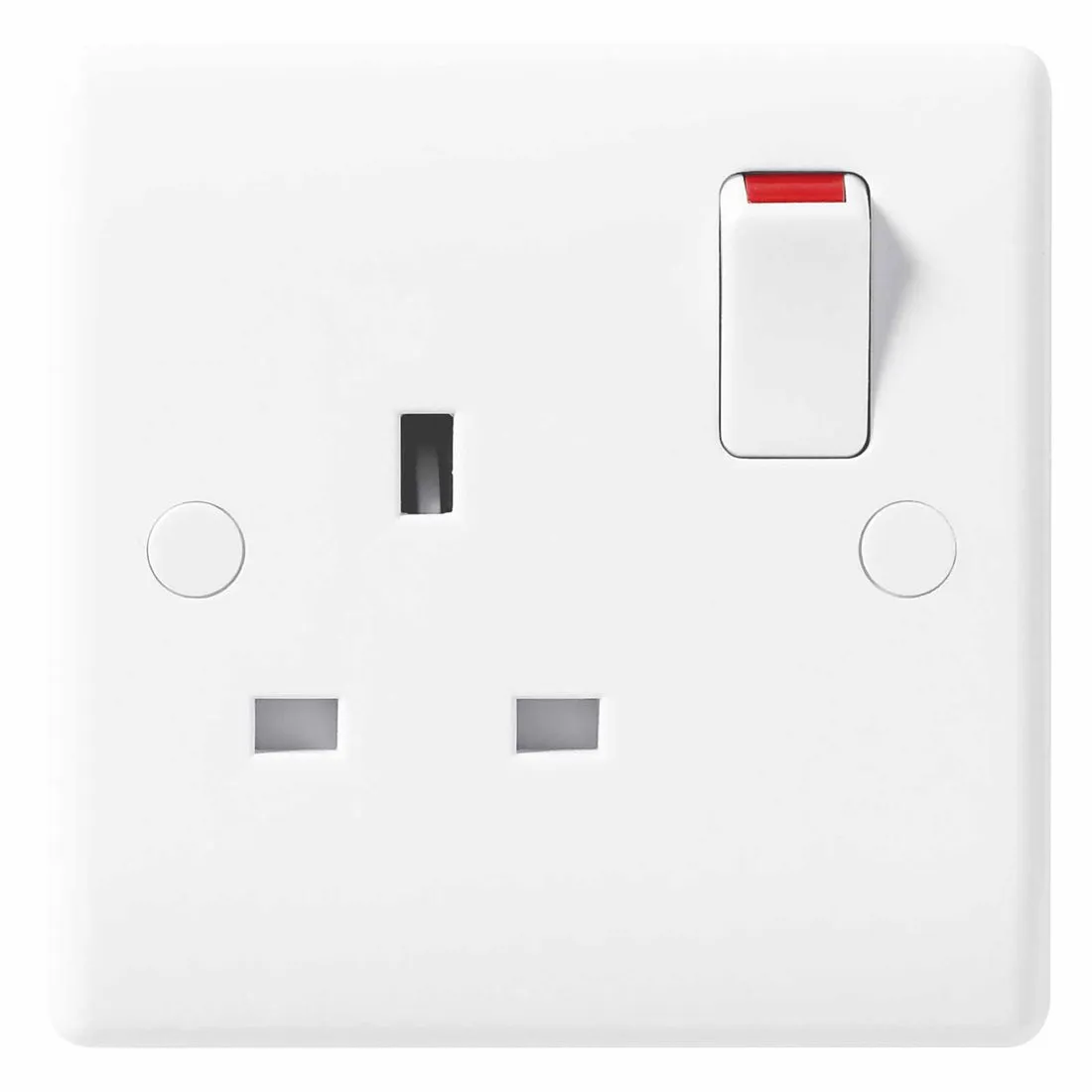 BG Nexus Moulded 1 Gang Switched Socket SP