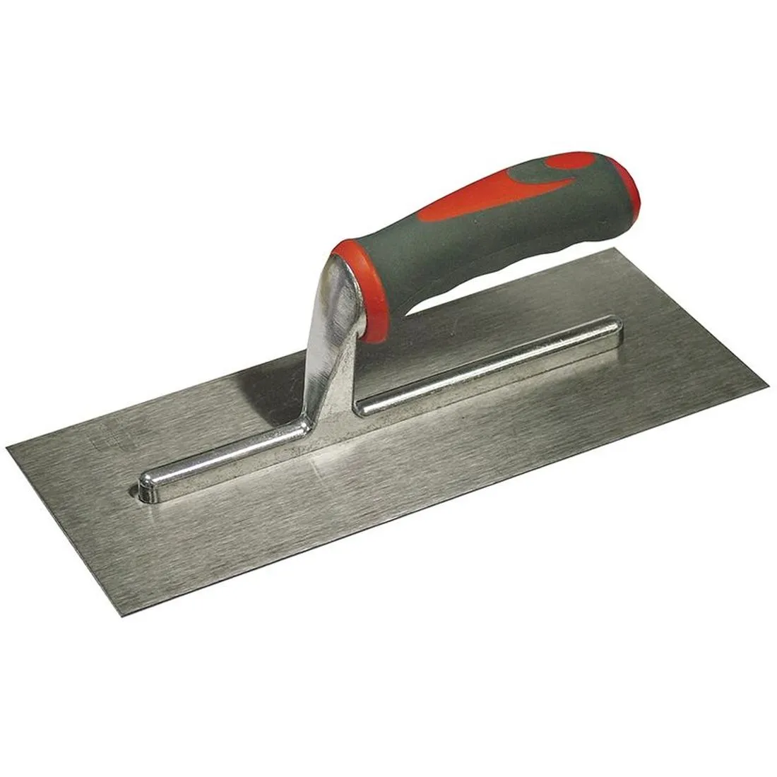 Faithfull Plasterer's Finishing Trowel Stainless Steel Soft Grip Handle 11 x 4.3/4in
