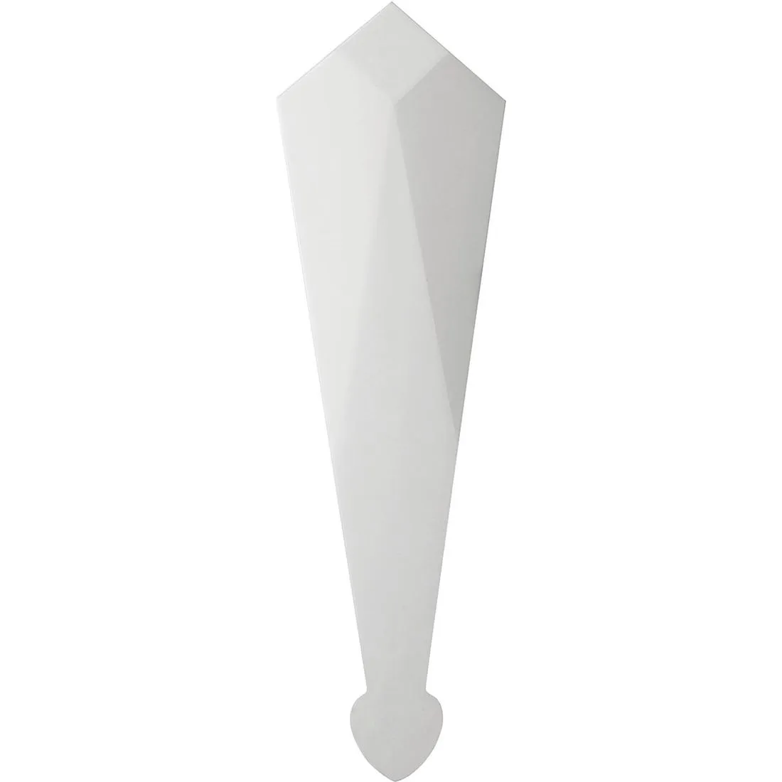 Fascia Finial White