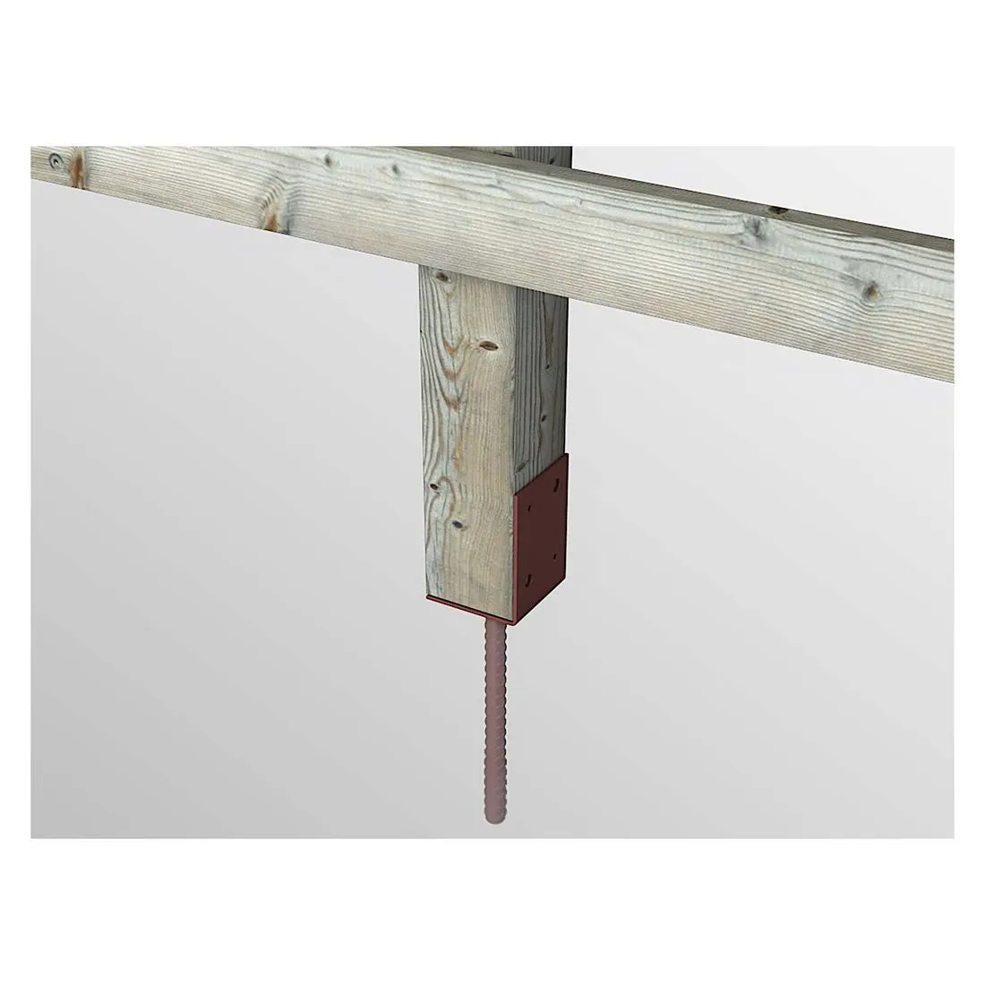 Concrete-in Post Support 75 x 75mm