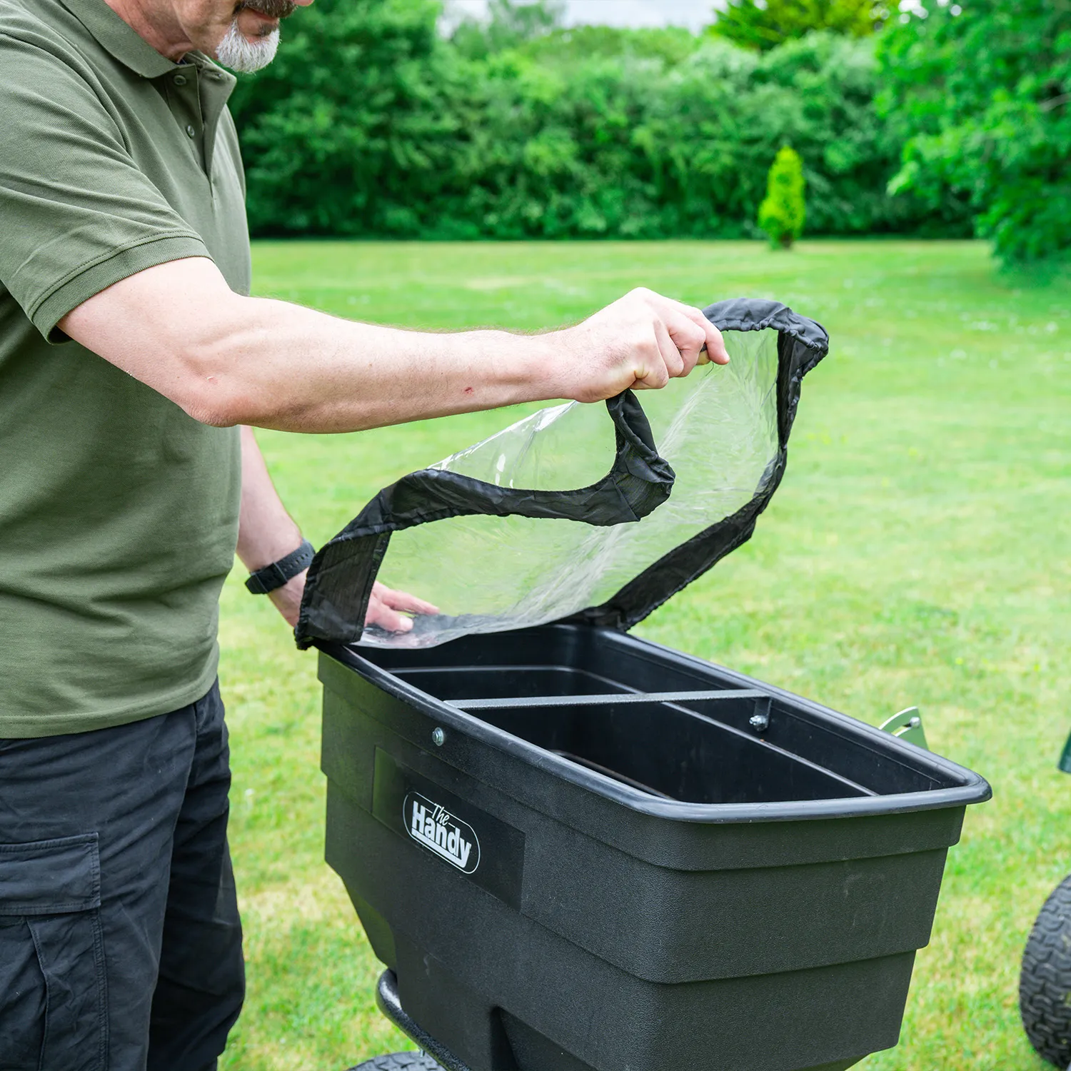 The Handy 80kg (175lb) Towed Broadcast Spreader