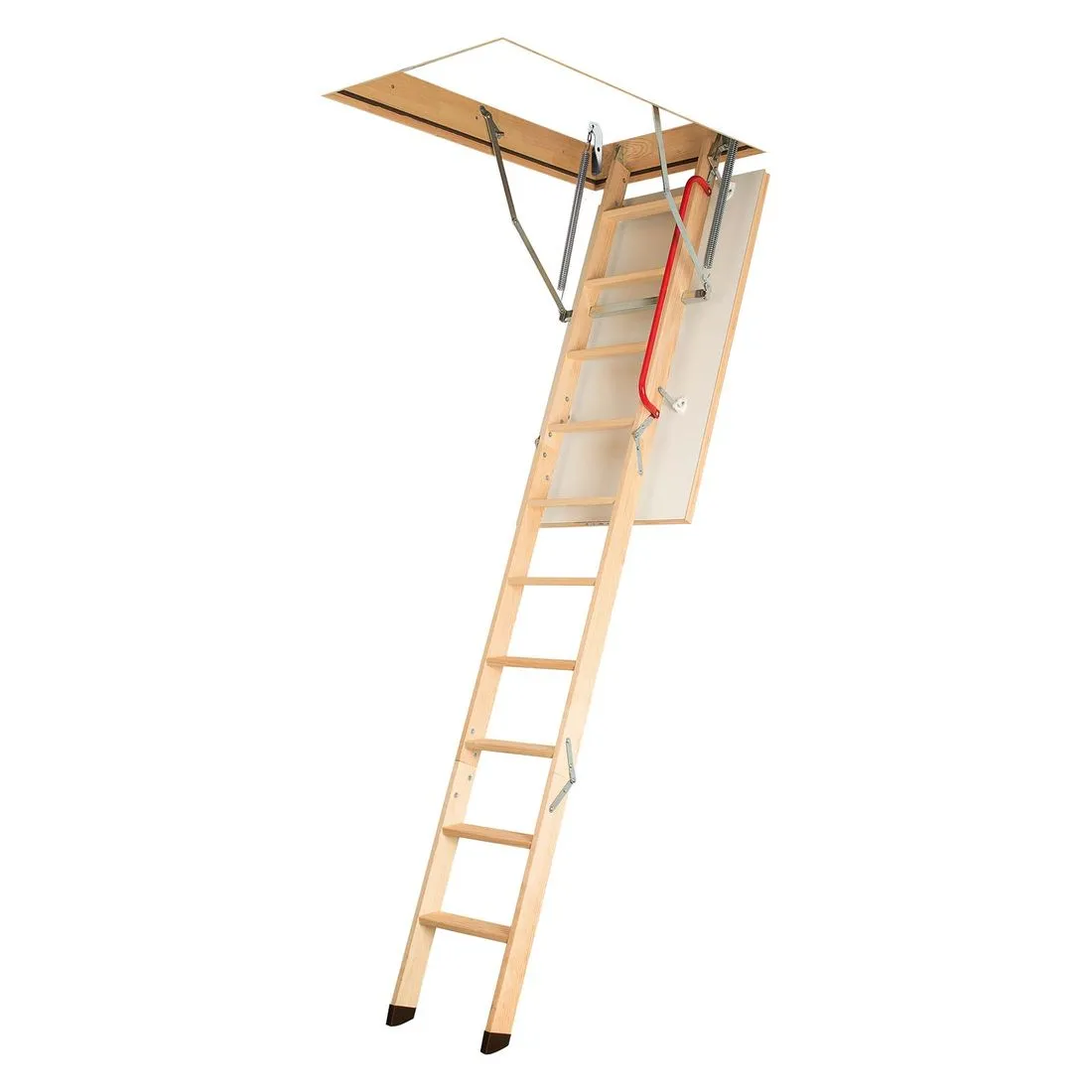 Fakro 3 Section Wooden Loft Ladder 550 x 1110mm