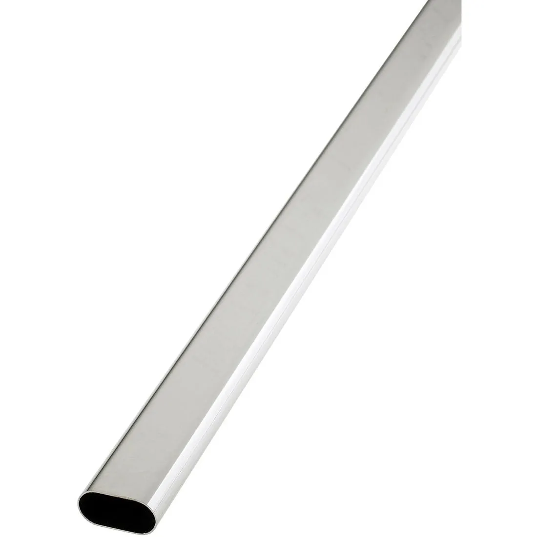 Colorail Oval Tube Chrome 30 x 15 x 1830mm
