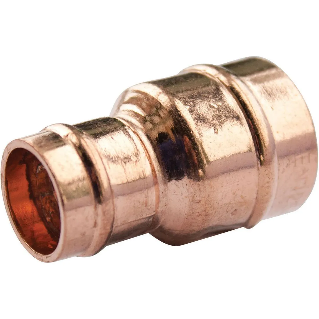 Copper Solder Ring Straight Reducer 22mm x 15mm