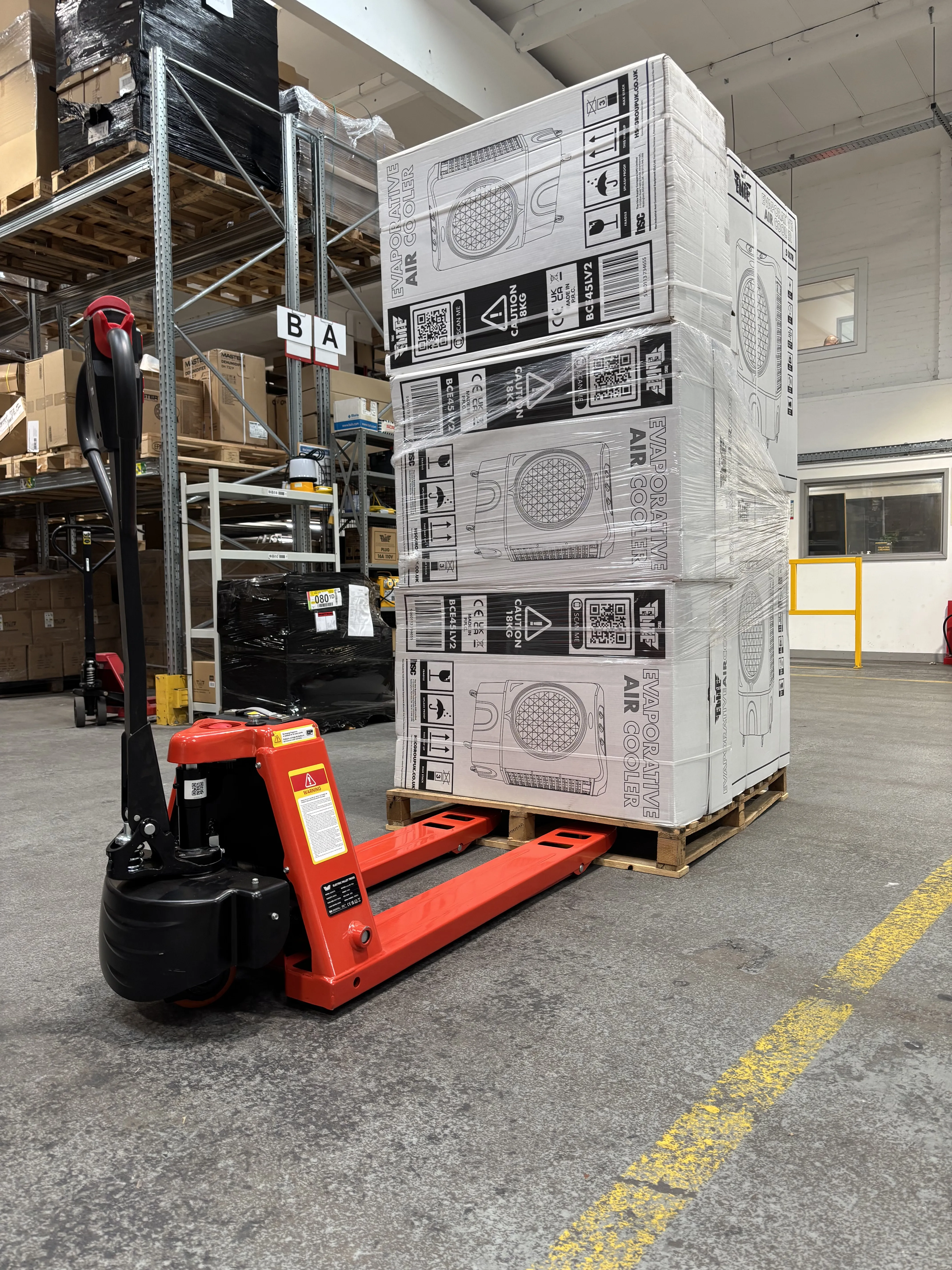 Elite Rechargeable Battery Electric Pallet Truck 2000kg