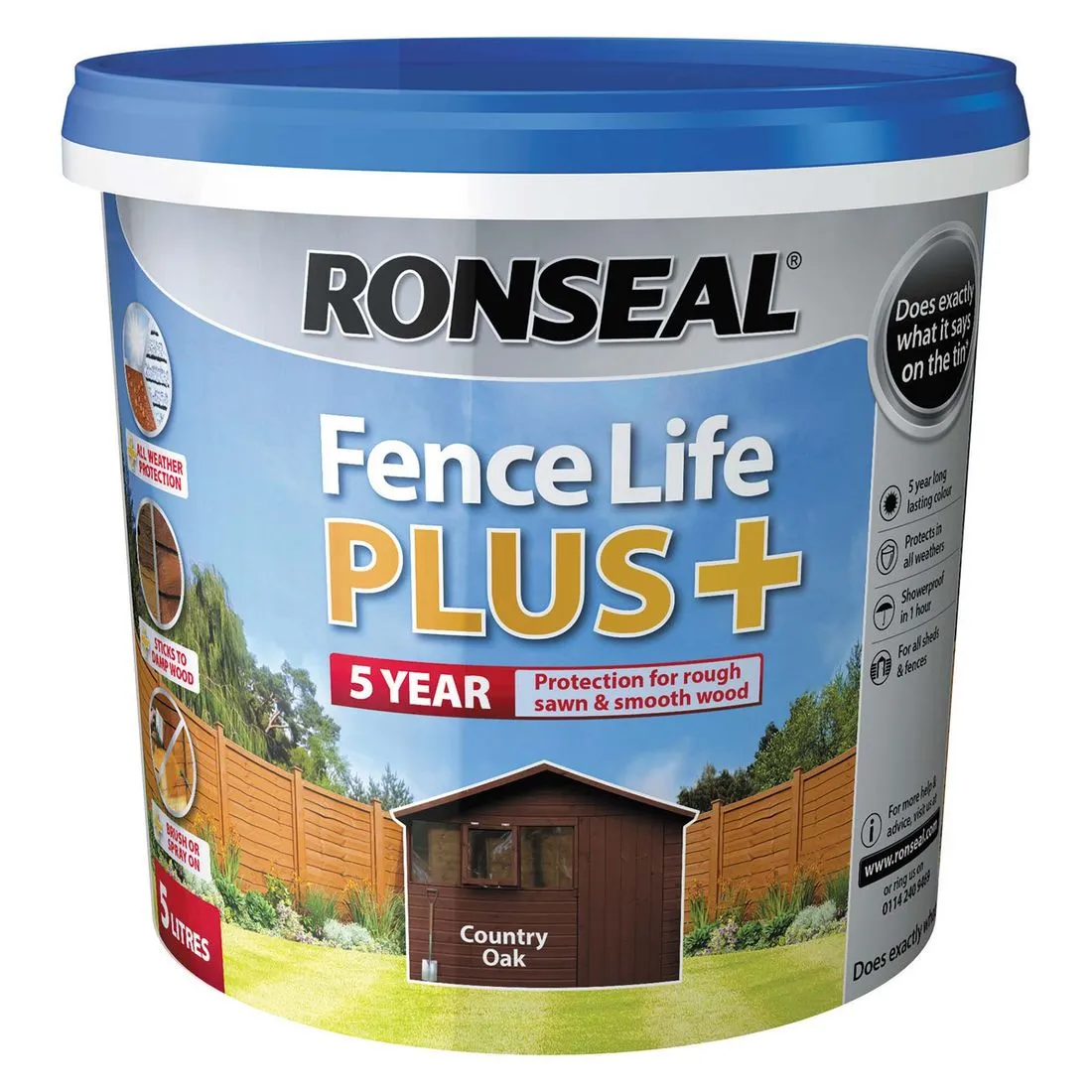 Ronseal Fencelife Plus+ 5L