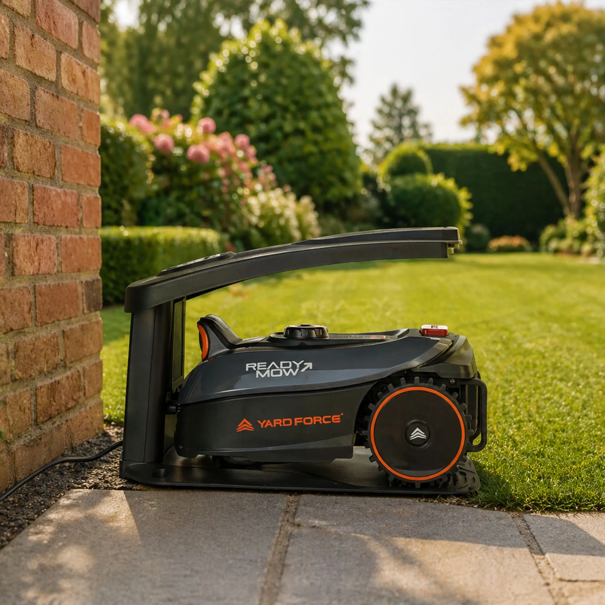 Yard Force i600 iVISION Drop & Go Boundary-Free Robotic Lawnmower Medium Lawns up to 600m²