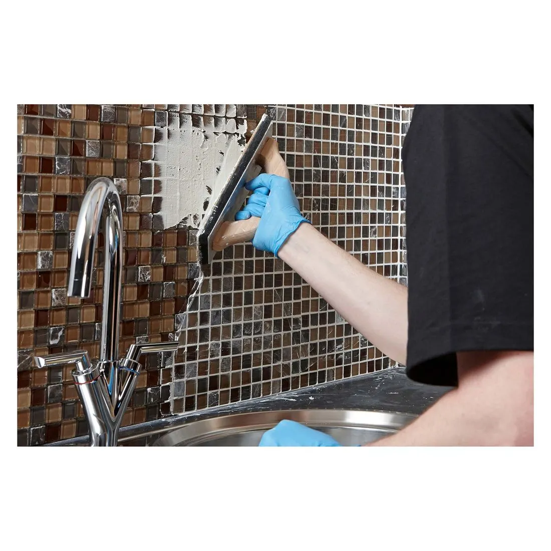 Dunlop Gx-500 Flexible Floor and Wall Tile Grout Jasmine Cream 2.5kg