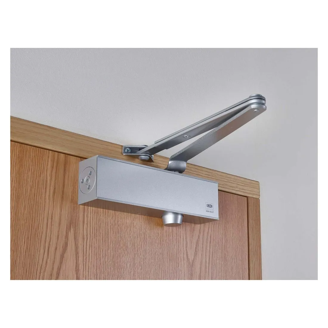 Union Rack and Pinion Variable Backcheck Door Closer Size 2-4