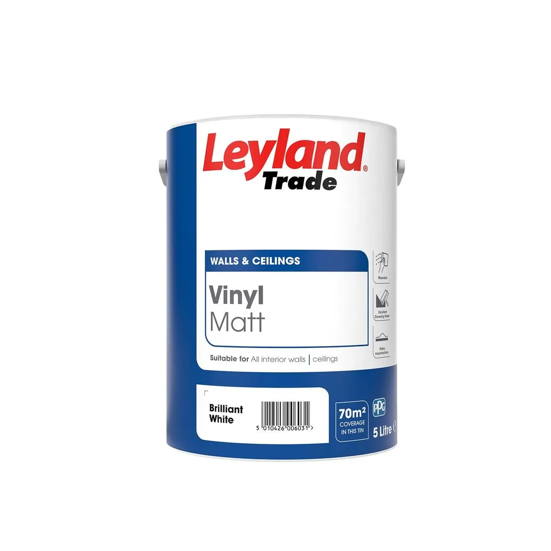 Leyland Vinyl Matt Brilliant White