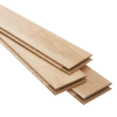 Visby Blonde Oak Engineered Real Wood Top Layer Flooring 0.99m²