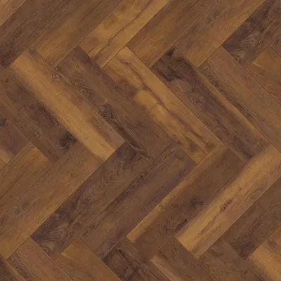 Chesterfield Oak Effect Herringbone Laminate Flooring 0.87m²