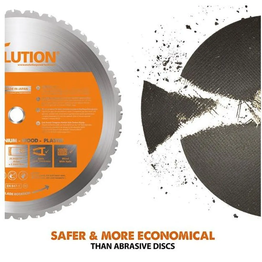 Evolution R355CPS Multi-Material Chop Saw