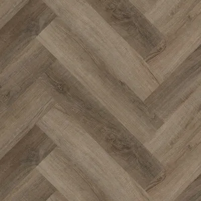 Kraus Odell Rustic Oak Effect Herringbone LVT 2.34m²