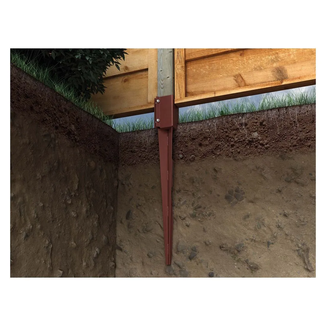 Powapost DPS Drive-in Fence Post Spike