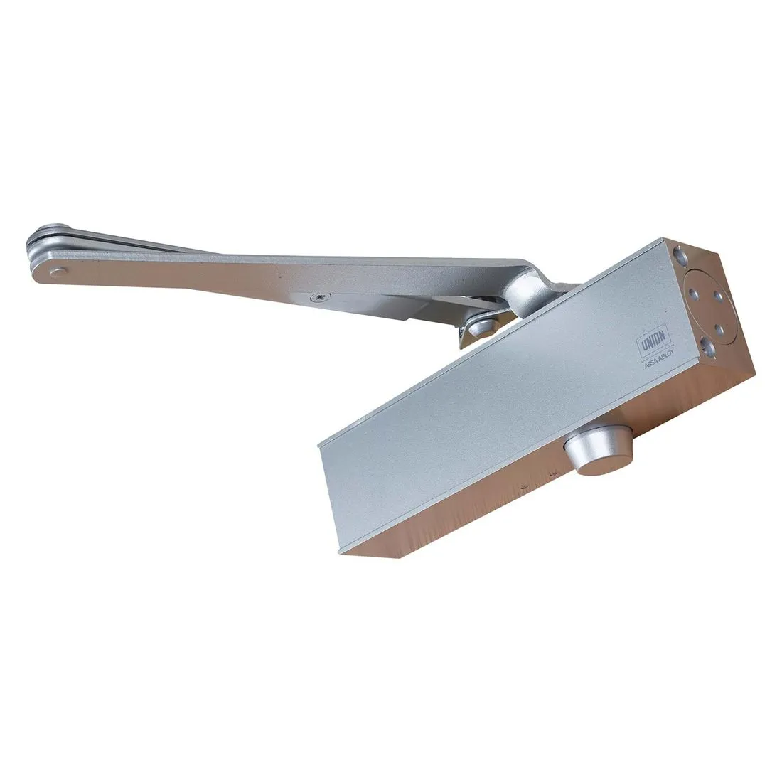 Union Rack and Pinion Variable Backcheck Door Closer Size 2-4