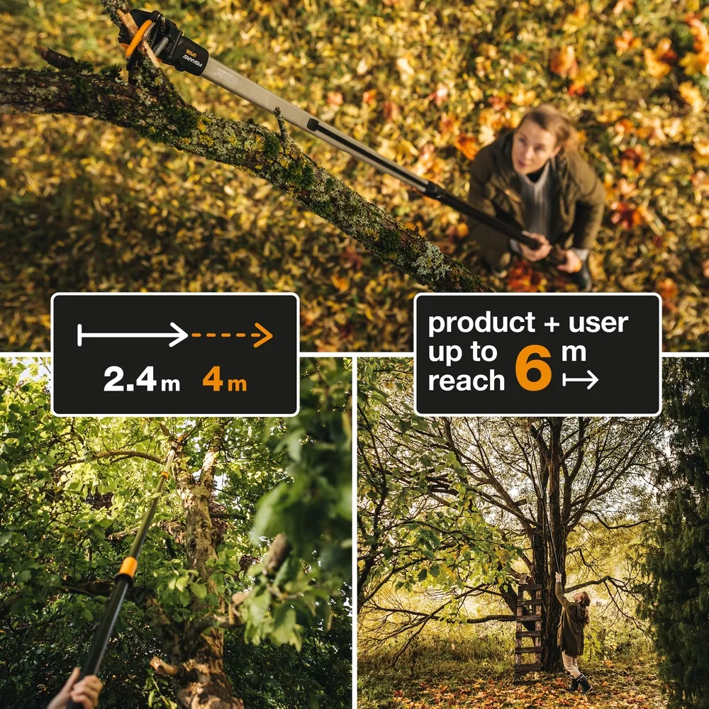 Fiskars Powergear X Telescopic Tree Pruner