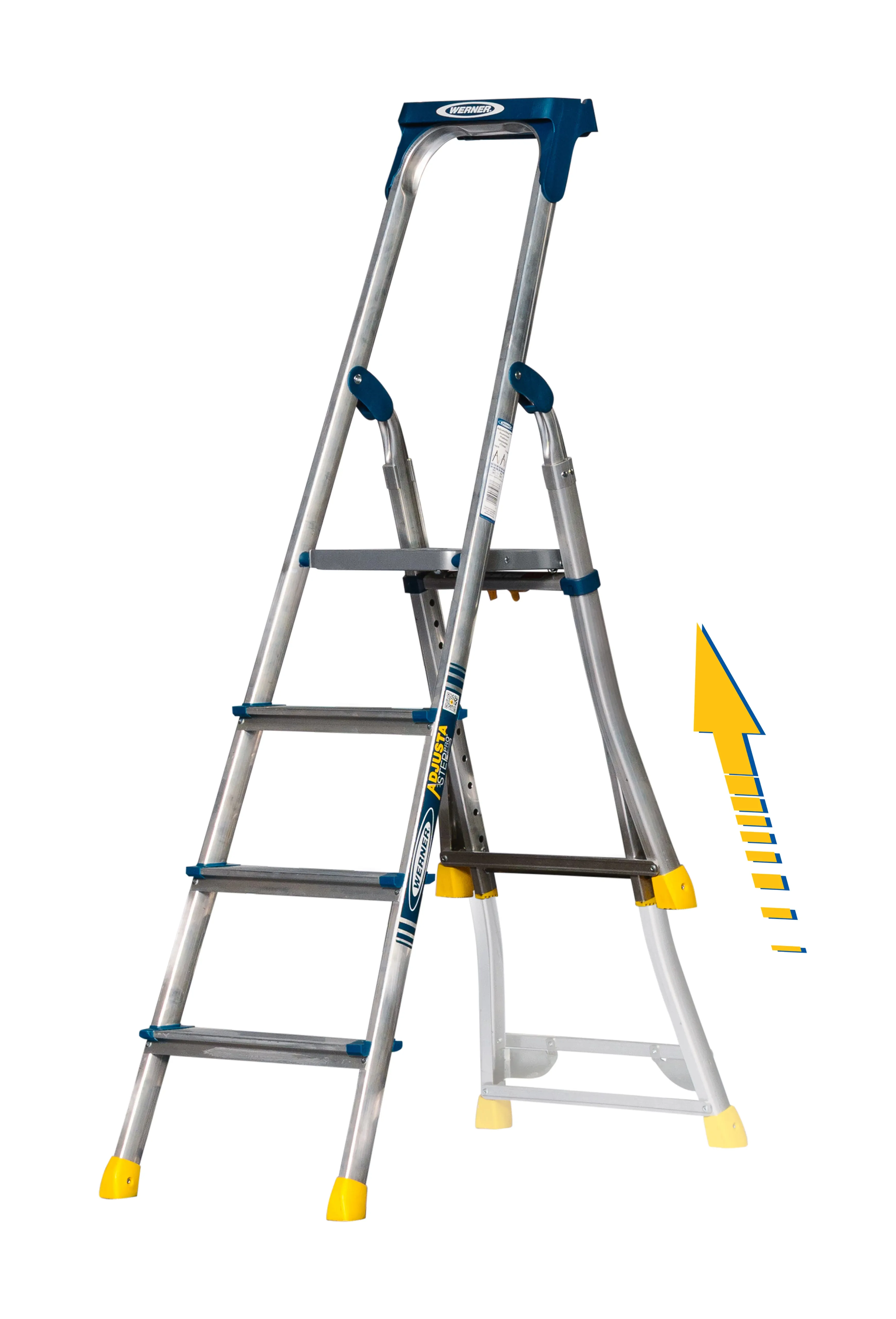 AdjustaStep Aluminimum Stepladder